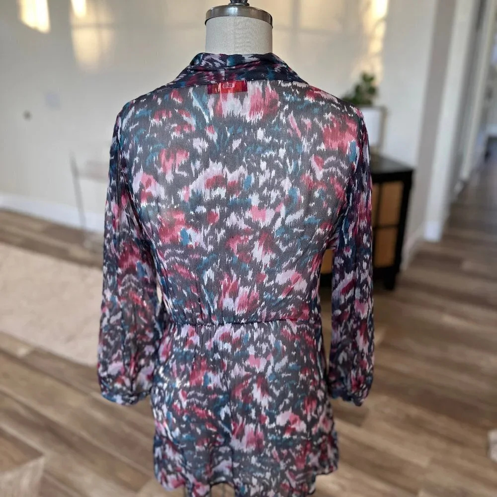 LaVia 18 by Piazza Sempione Silk Tunic Top in Large (12-14) - Picture 3 of 15